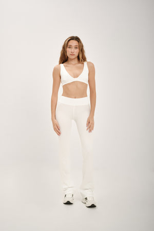Ofelia Flare Leggins Milky