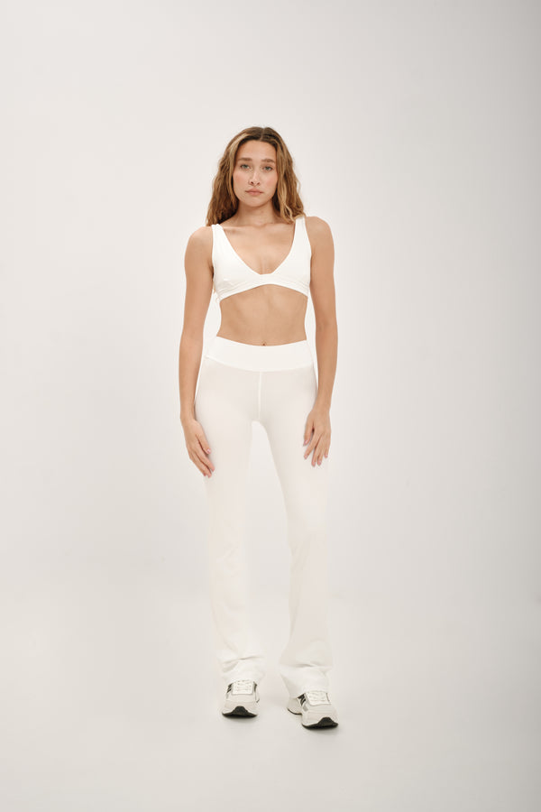 Ofelia Flare Leggins Milky