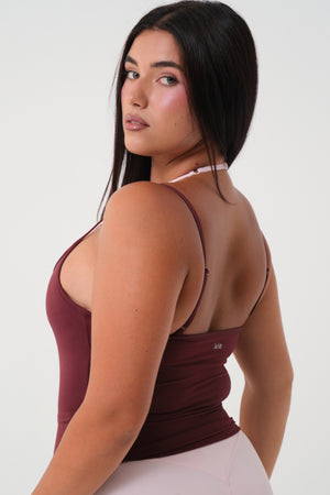 Double Tank Top Baby Pink