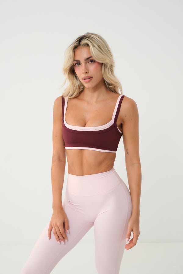 Double Bra Baby Pink