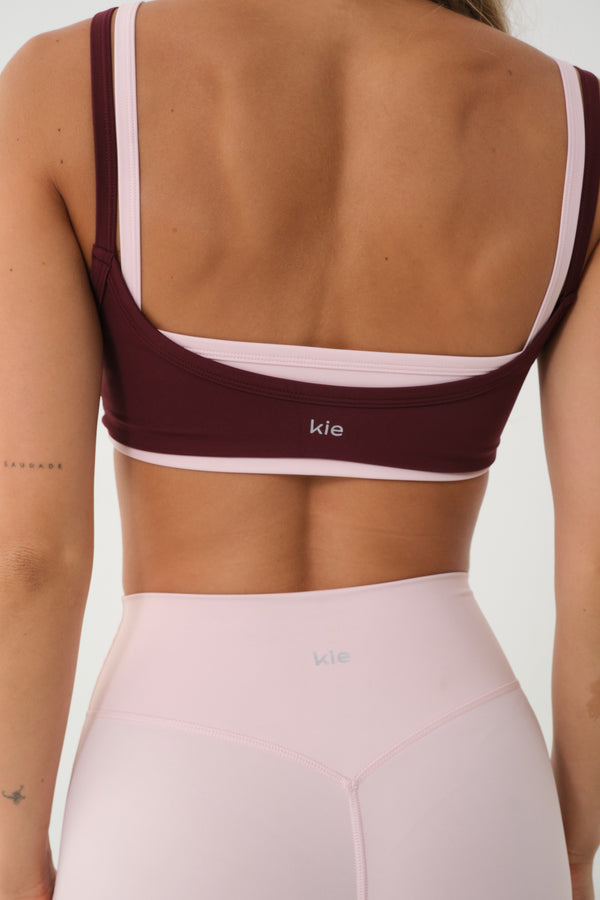 Double Bra Baby Pink
