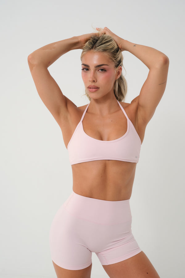 Halter Bra Baby Pink